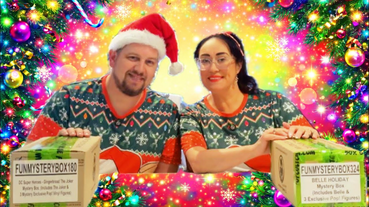 Битва загадочных коробок Funko в канун Рождества 🎄 Пряничный Джокер из Вашингтона против Рождеств...