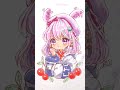 Practicing drawing with copic markers/CutieDrawing/gachalife/chibiart/#shorts