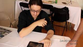 Artrage Live Painting With David Jon Kassan