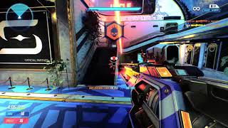 Splitgate Gameplay - Instagib on Atlantis