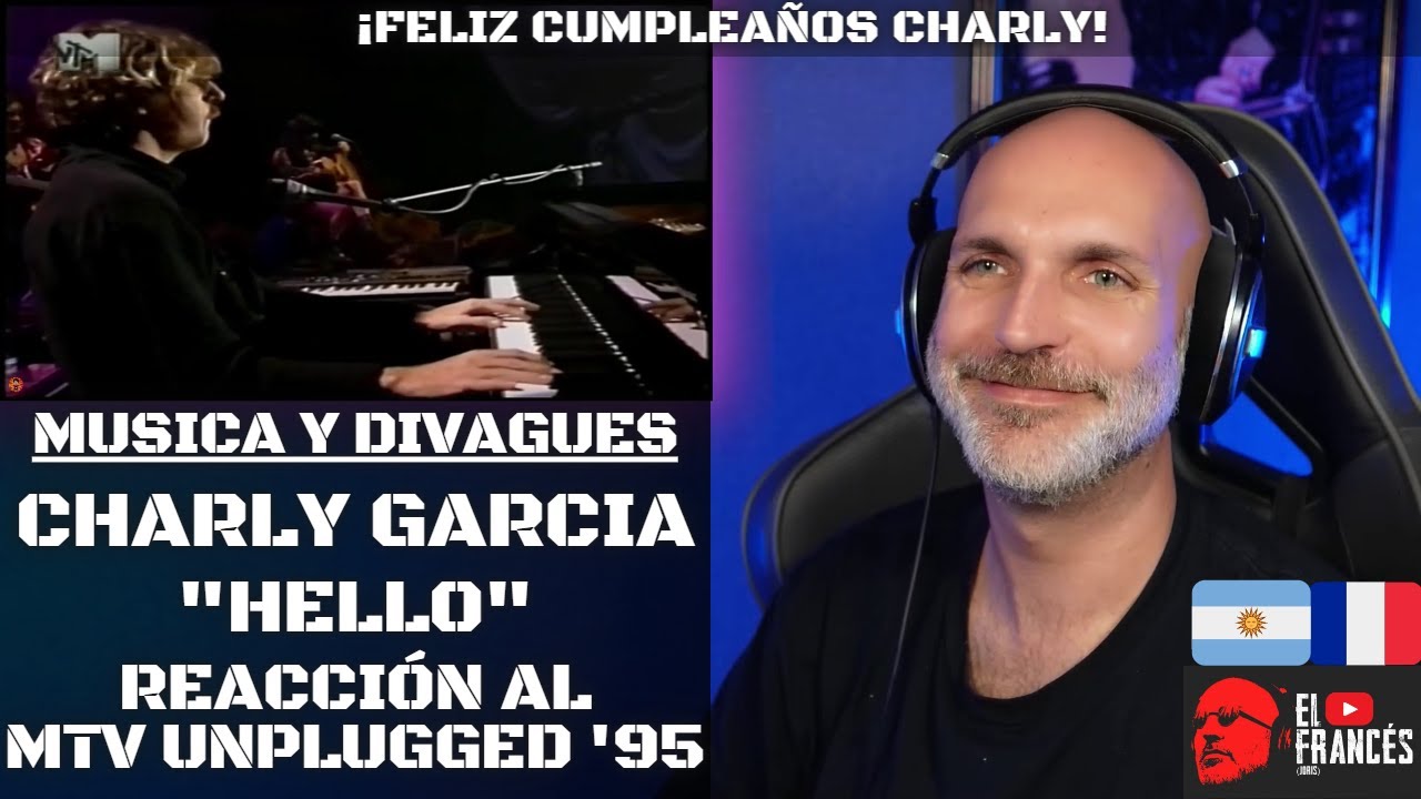 Reacción cumpleañera - Charly Garcia - MTV Unplugged 1995 | ElFrancés