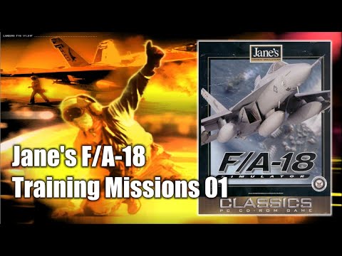 Janeu0027s Combat Simulations F/A-18 - Training Missions 01