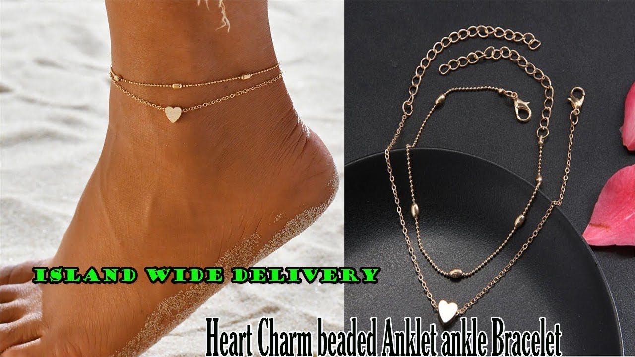 Seed Bead Pull Adjustable Anklet - Black Mix – Dandelion Jewelry