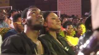 Yvonne Nelson and Ivorian boyfriend Attend the  4syte Music Video Awards