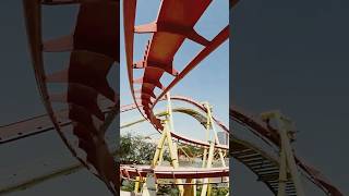 The World’s FIRST B&M Family Inverted Roller Coaster 🥹 #shorts #rollercoaster