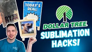3 Easy Dollar Tree Sublimation Hacks for Beginners | Budget-Friendly DIY Sublimation Projects