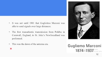 Antenna Theory- Part 3- Historical Advancements of First Radiating Systems- Dr. Yasser Zahedi