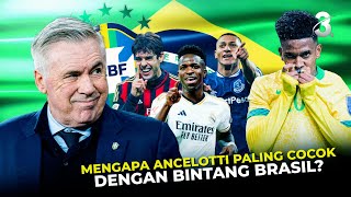 Semua Bintang Brazil yang Dilahirkan Ancelotti! Estevao Berpotensi Jadi Berlian Asal Nggak Betingkah