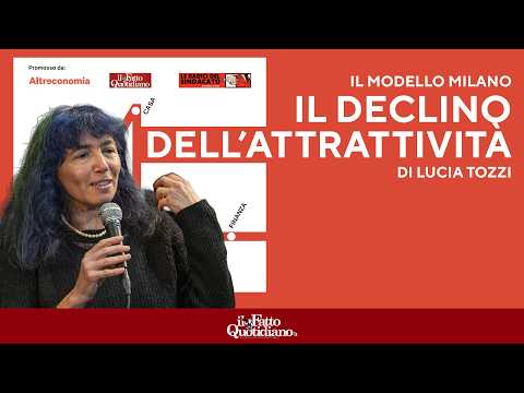 Lucia Tozzi: "Milan 2026, the decline of attractiveness"