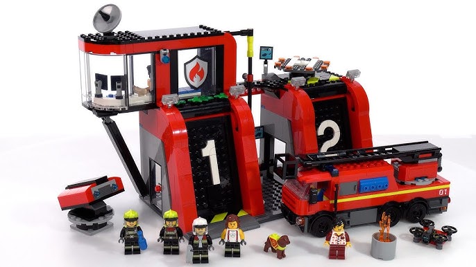  LEGO City Fire Station Set 60320 with Garage