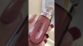 Kiko Milano 3D Hydra lip gloss - Brun rose #kikomilano #kikomilanogloss #lipgloss #swatch #brunrose