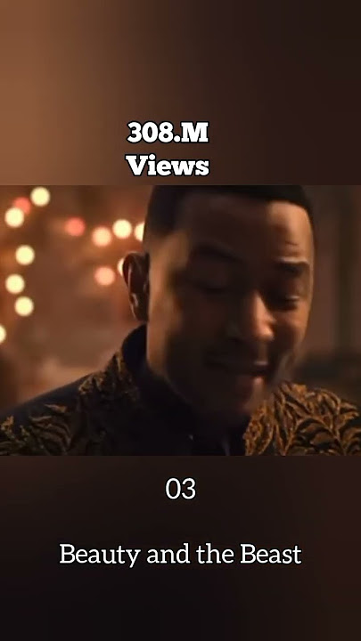 Top 5 Most Viewed John Legend Songs #shorts #song #johnlegend #music