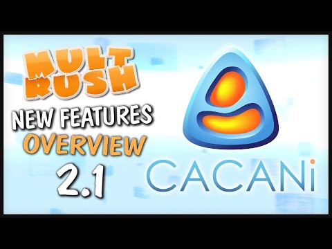 Power tool for drawing 2d animations! CACANi 2.1 New Features Overview