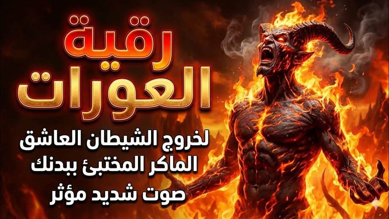 رقية العورات للقضاء على المس الشيطاني العاشق، لا تستهين بها هى سلاح قوي 💪 للتخلص منه