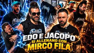 ALLENAMENTO PETTO CON MIRCO FILA!!! EP.2 EDO E JACOPO FANNO COSE.