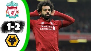 ملخص 🔥مباراة 🔥ليفربول 2-1 وولفرهامبتون 🔥جنون المعلق🔥