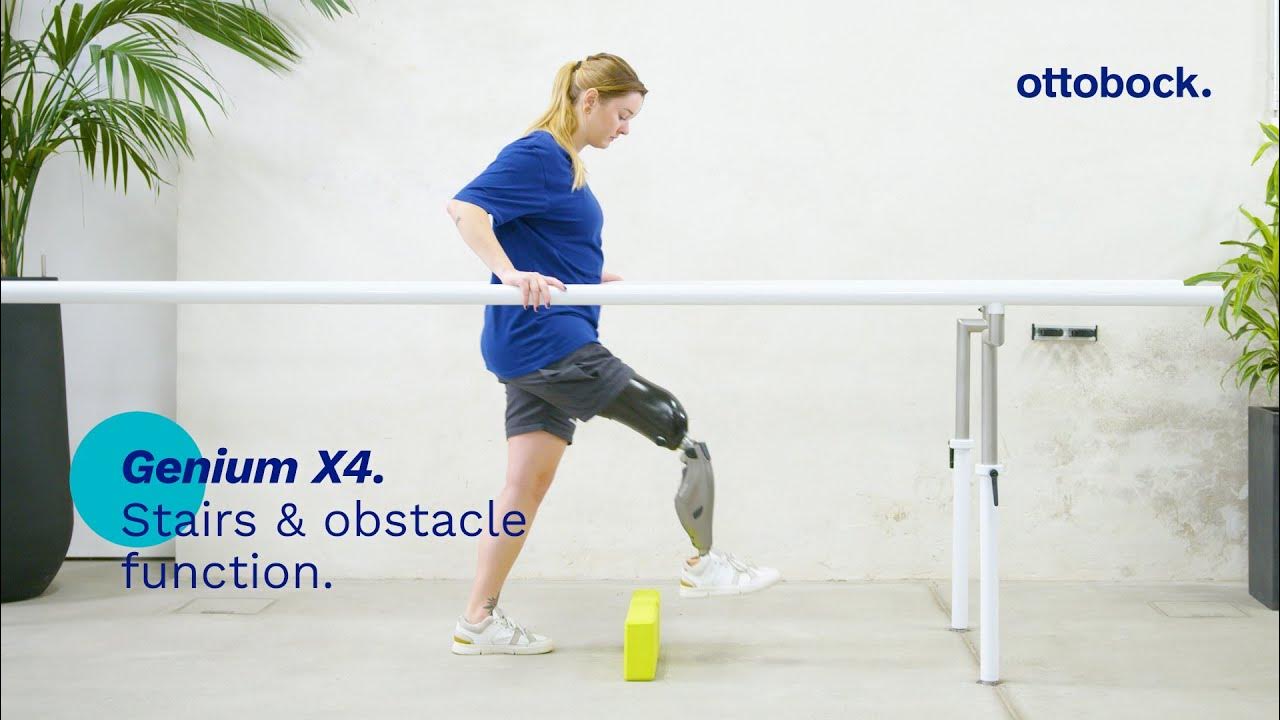Genium X4 Stairs & obstacle function Ottobock Professionals YouTube