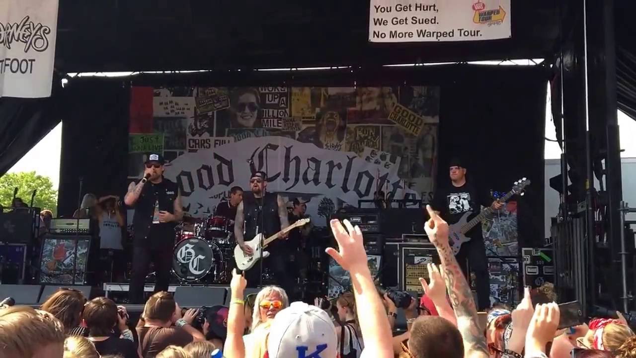 good charlotte warped tour