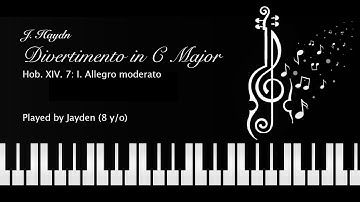 Haydn - Divertimento in C Major, Hob. XIV:7: I. Allegro moderato