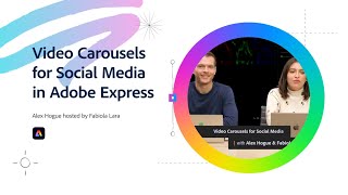 Video Carousels for Social Media in Adobe Express