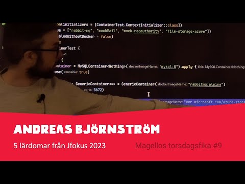 #9 ☕ Torsdagsfika med Andreas Björnström - 5 lärdomar från Jfokus 2023