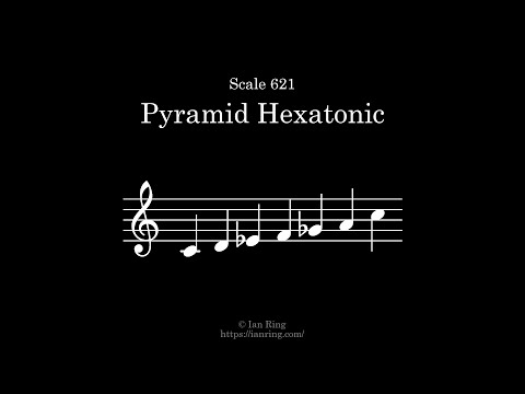 Scale 621 Pyramid Hexatonic