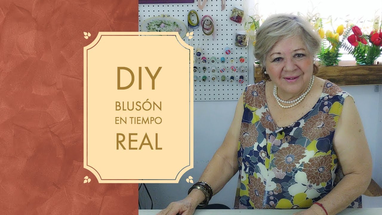 DIY :: BLUSON EN TIEMPO REAL