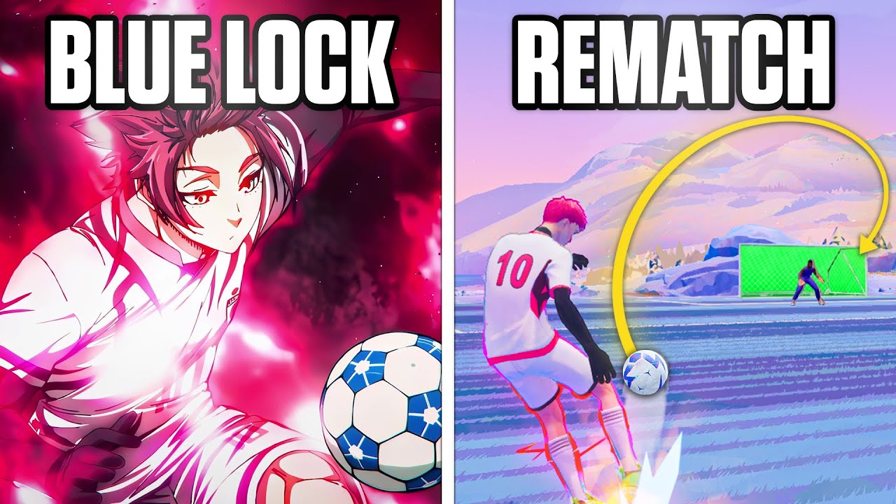 Recriei os Gols mais IMPOSSÍVEIS do Blue Lock no Rematch