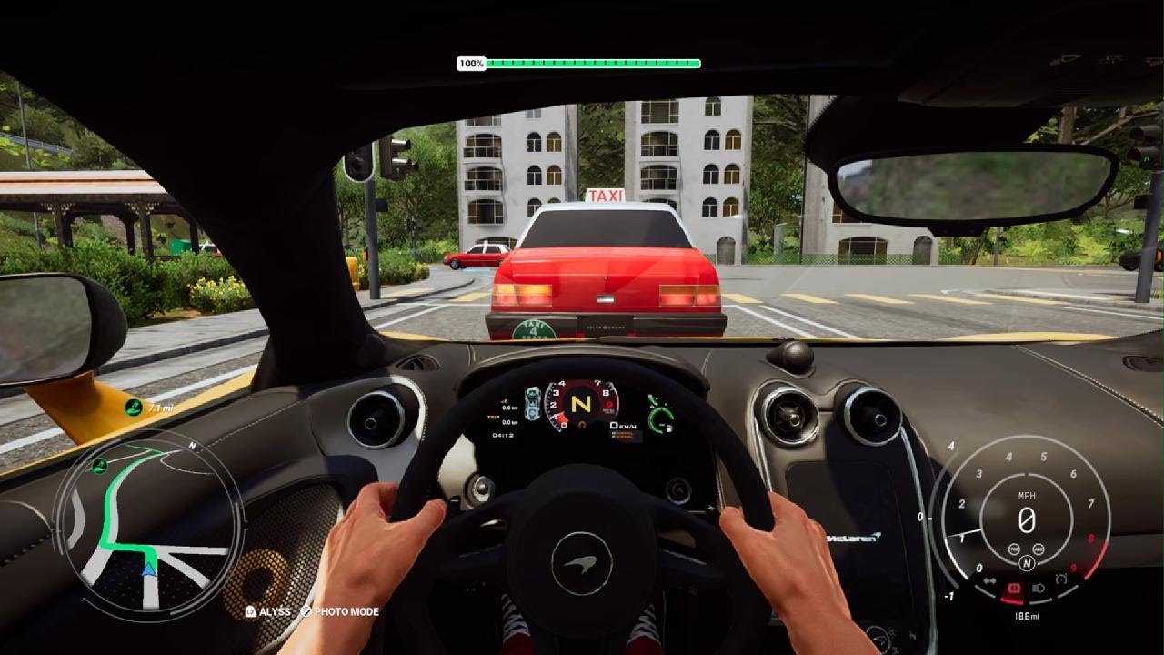 Test Drive Unlimited - Solar Crown McLaren 570s Coupe car delivery Contract mission