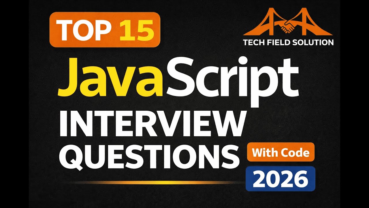 Top 15 JavaScript Interview Questions & Answers 🔥 | JS Interview Prep ...