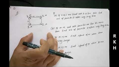 Energy conservation based a very good level problem explained by RKH SIR 😊