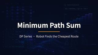 Minimum Path Sum · Dynamic Programming