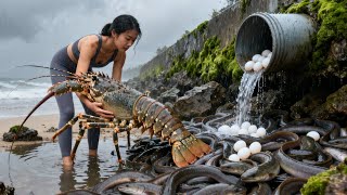 Download Lagu Xiao Zhang Made His Fortune By Beachcombing, Catching Lobsters, Groupers, And Eels In Droves. MP3