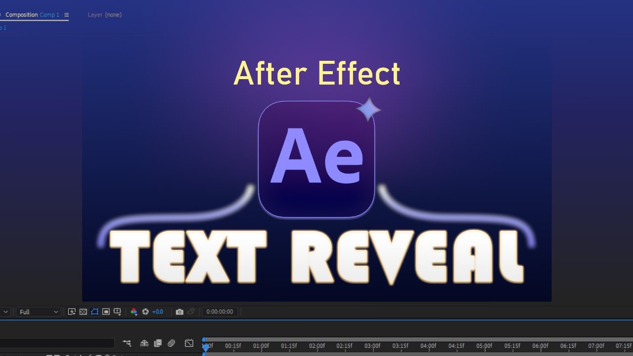 After Effects Text Reveal Tutorial | Easy Animation for Beginners - YouTube