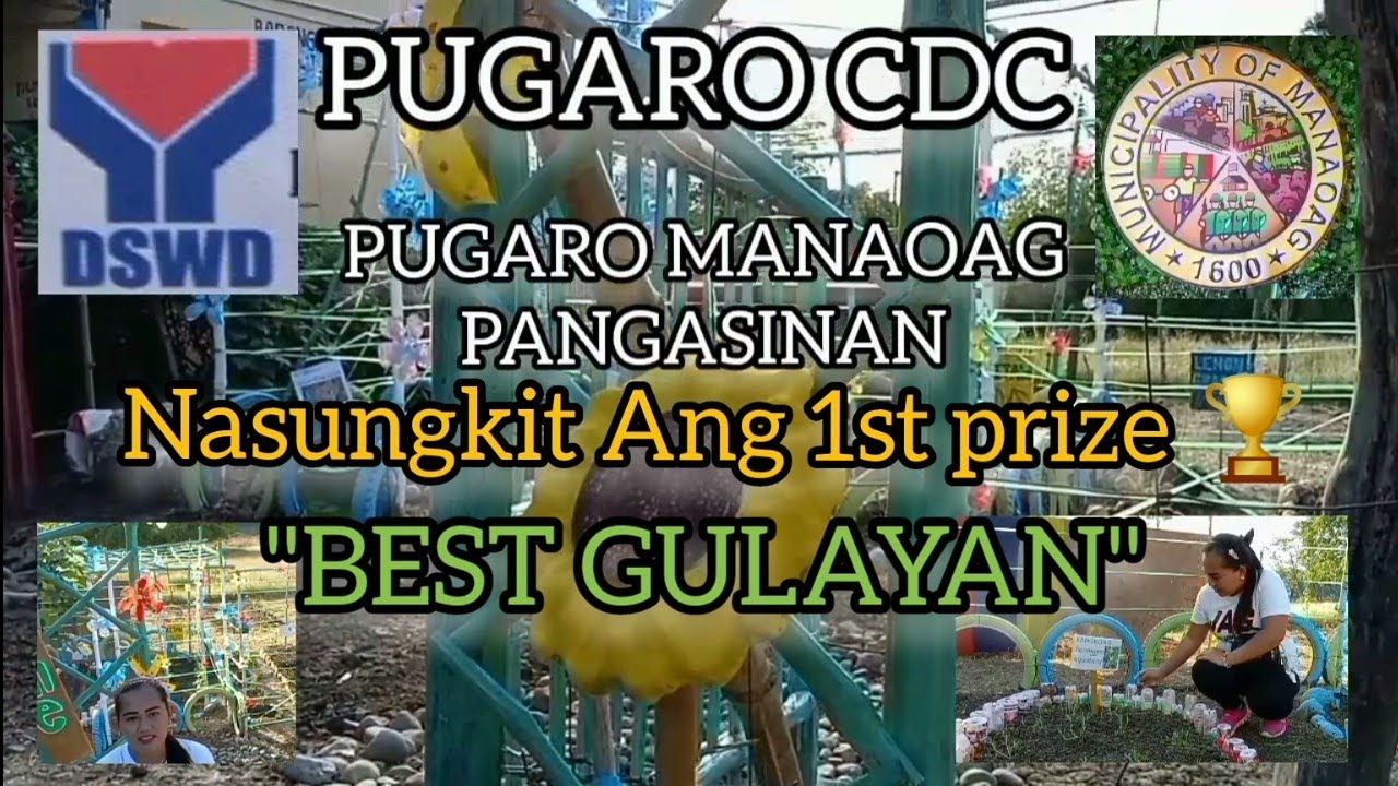 PUGARO CDC MANAOAG, PANGASINAN 1st prize