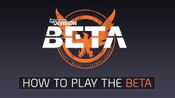 Tom Clancy’s The Division - How to play the Beta [AUT]