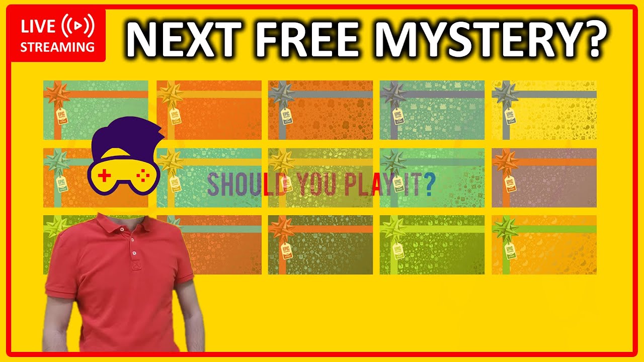 LIVE Reveal of next free MYSTERY game on Epic Games Store