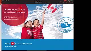 The Clever Newcomer: How to Manage Your Money – Presented by BMO