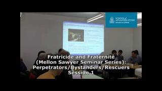 Perpetrators/Bystanders/Rescuers Session 1