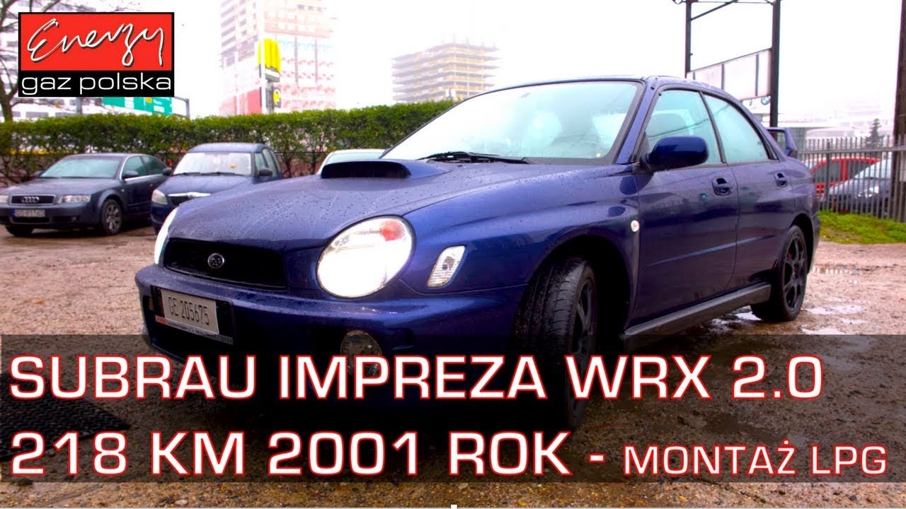 Montaż Lpg Subaru Impreza Wrx 2.0T 218Km 2001R W Energy Gaz Polska Na Gaz Kme Nevo - Youtube