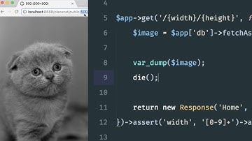 Build a Placekitten clone with Silex: Pulling a specific image (6/6)