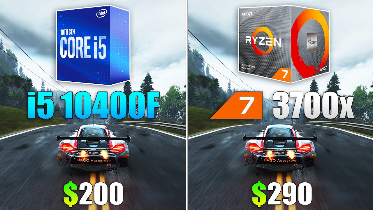 I5 10th 10400f Vs Ryzen 3700x Ryzen 3600 Or I5 10400 I5 10400 Vs