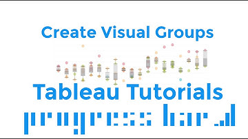 Tableau Tutorials - How to Create Visual Groups