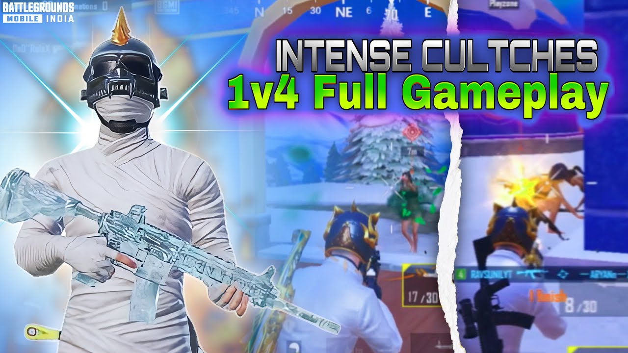 Only Intense 1V4 Cultch’s 🔥 Solo vs Squad Full Gameplay - YouTube