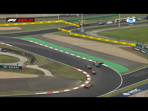 Checo Pérez rebasa a Alonso y Sainz | GP de China | Fórmula 1