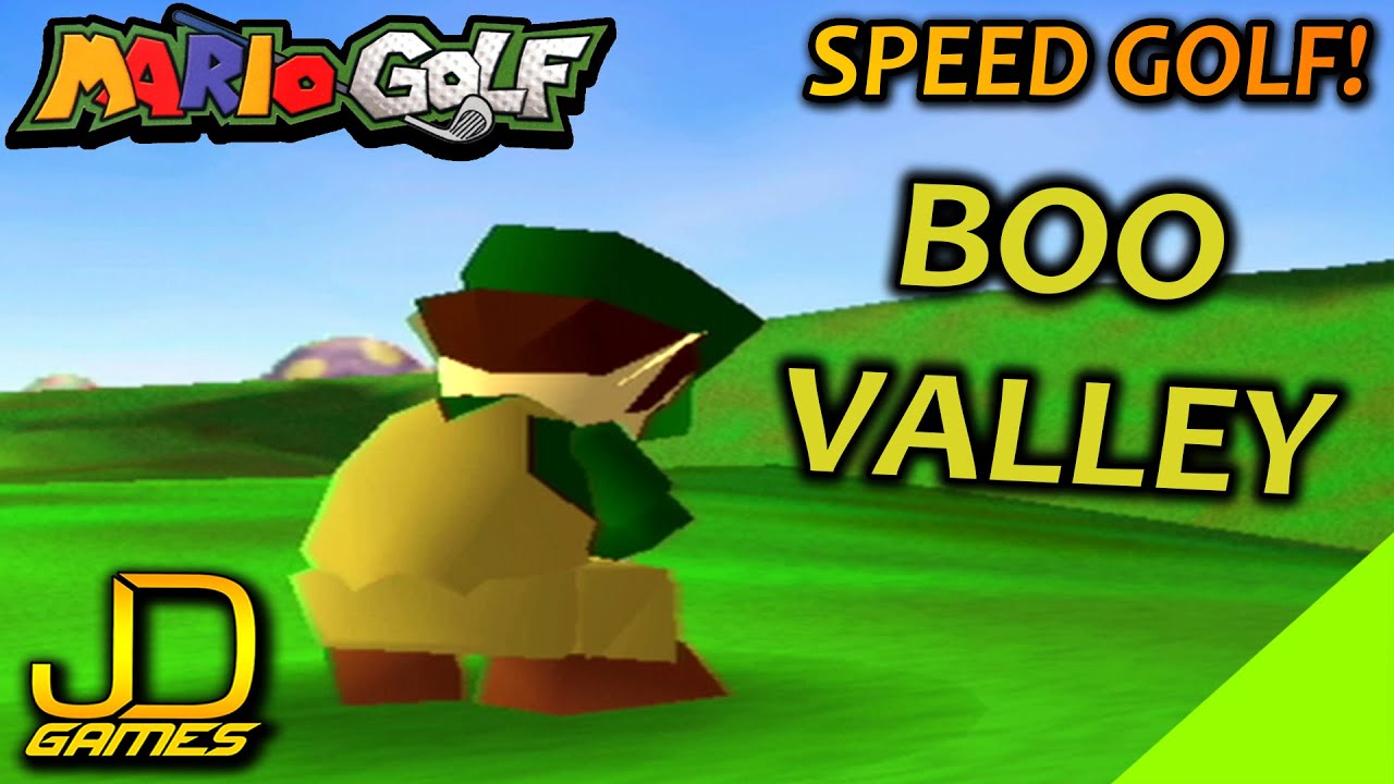 Speed Golf #3 - Boo Valley with Luigi! | Mario Golf [Virtual Console ...