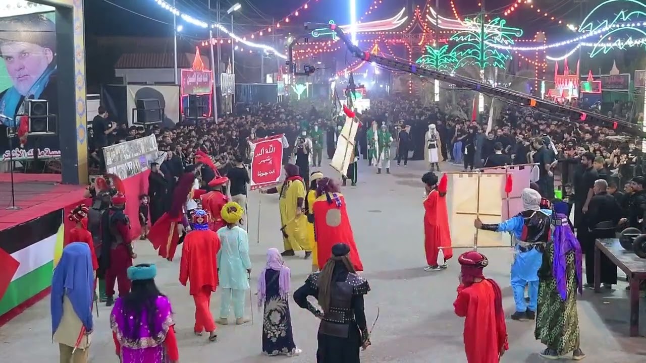 موكب تشابية ابا الفضل العباس الليلة الثالثة