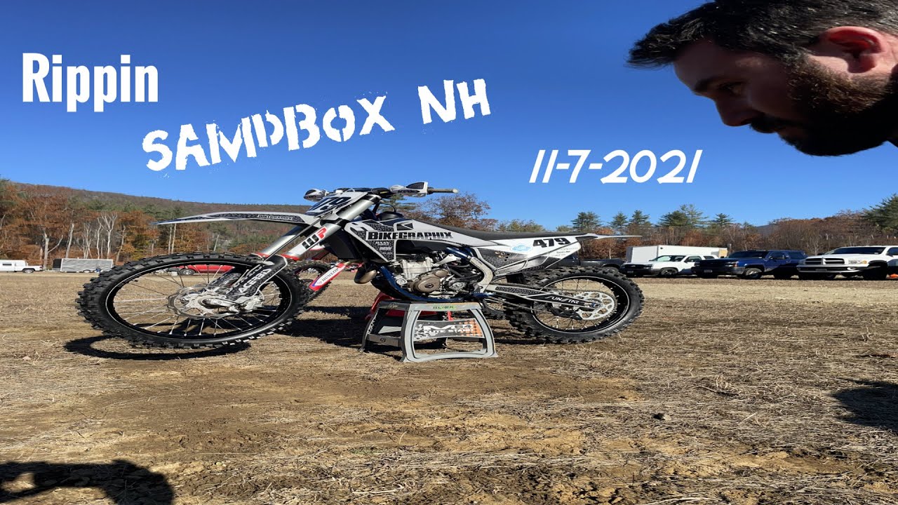 Shredding Sandbox Rumney NH 11/7/2021 Motocross Track GoPro View YouTube