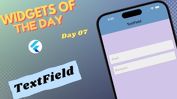 TextField in Flutter ||  Flutter TextField Design - How to add TextField in Flutter [2024]