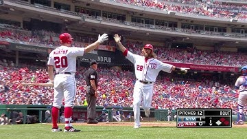 NYM@WSH: Zimmerman opens scoring for Nats with single